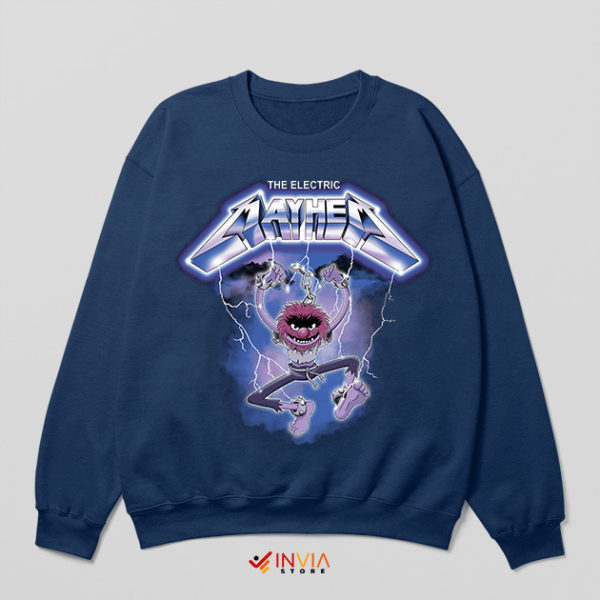 Mayhem Show Ride the Lightning Navy Sweatshirt
