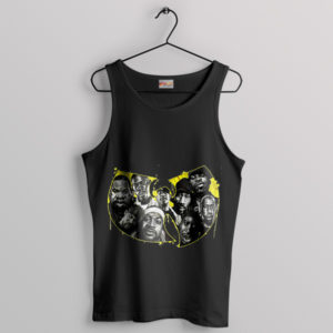 Members Wu Tang Clan Symbol Black Tank Top