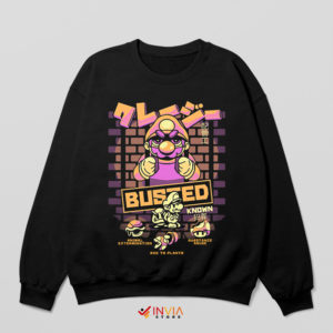 Meme Busted New Mario Bros U Deluxe Sweatshirt