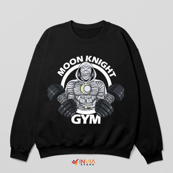 Meme Gym Moon Knight Series Black Sweatshirt
