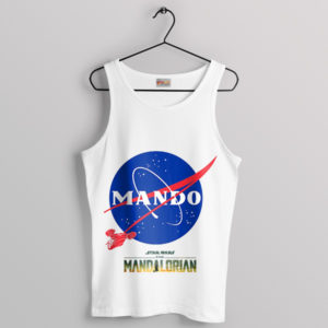 Meme New Nasa Logo Din Djarin Mando Tank Top