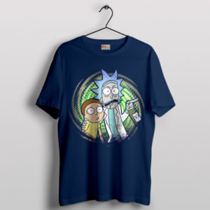 Meme Rick Morty Portal Octopus T-Shirt