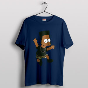 Meme The Bart Black Lives Matter Navy T-Shirt