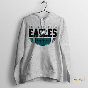 Merch Art Philadelphia Eagles Sport Grey Hoodie