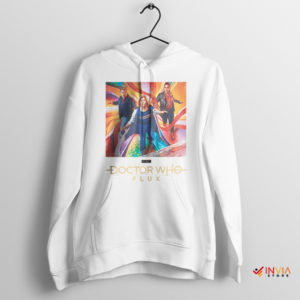Merch Doctor Who 13 Flux Episodes White Hoodie