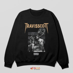 Merch Tour Travis Scott First Hit Song Black Sweatshirt