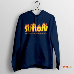 Miniminter Badass Skateboarding Magazine Navy Hoodie