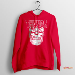 Misfits Band Thanos Impossible Red Hoodie