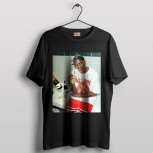Moment Michael Jordan Smoke Cigars Black T-Shirt