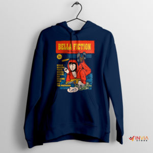 Money Heist Bella Ciao Quentin Tarantino Navy Hoodie