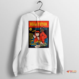 Money Heist Bella Ciao Quentin Tarantino White Hoodie