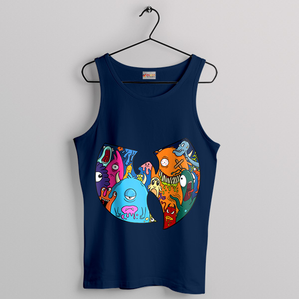 Monster Inc Family Wu-Tang Clan Navy Tank Top