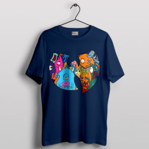 Monster Inc Meme Wu-Tang Clan Navy T-Shirt