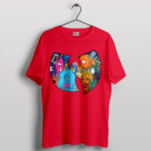 Monster Inc Meme Wu-Tang Clan Red T-Shirt