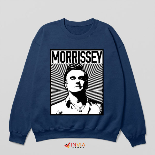 Morrissey Everyday is Like Sunday Navy Sweatshirt