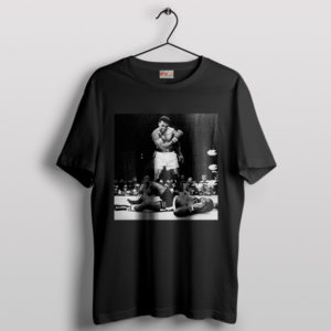 Muhammad Ali Knocks Out Sonny Liston Black T-Shirt