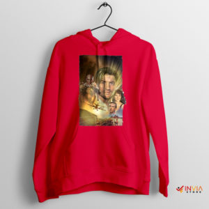 Mummy Movie 1999 Vintage Poster Red Hoodie