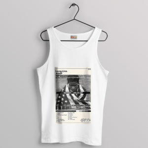 Music Chart Long Live Asap Album White Tank Top