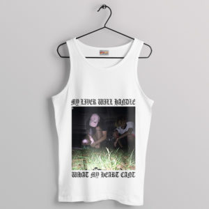 My Liver Will Handle What My Heart Can't Album White Tank Top