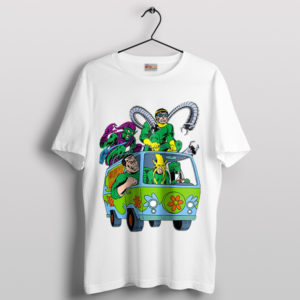 Mystery Van Spider Man Villains White T-Shirt