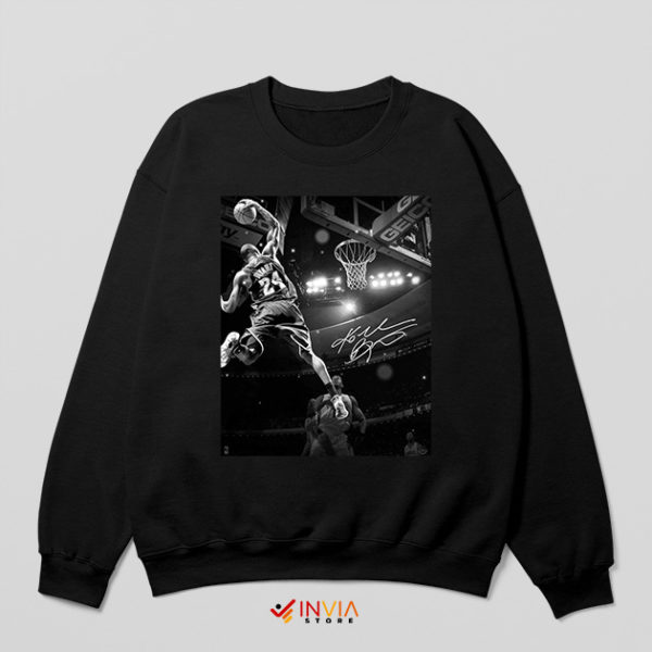 NBA Kobe Dunk on Lebron Moment Black Sweatshirt