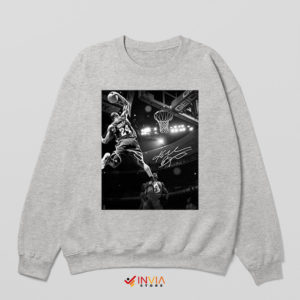 NBA Kobe Dunk on Lebron Moment Sport Grey Sweatshirt