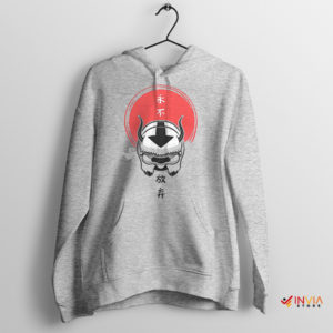 Netflix Series Appa Avatar Graphic Sport Grey Hoodie