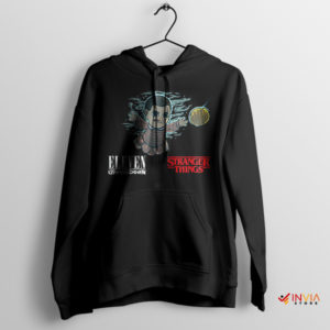 Nevermind Album Eleven Upside Down Black Hoodie