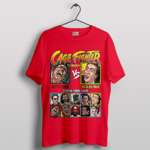 Nicolas Cage Meme Street Fighter 6 Characters T-Shirt