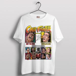 Nicolas Cage Meme Street Fighter 6 Characters White T-Shirt