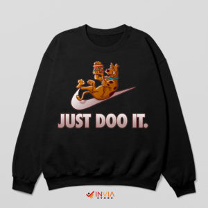 Nike Just Doo It Shaggy Scooby-Doo Black Sweatshirt