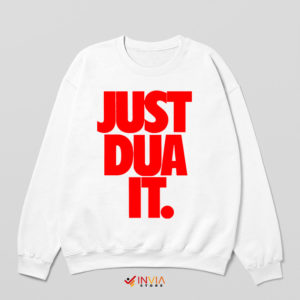 Nike Just Dua Lipa Ethnicity White Sweatshirt