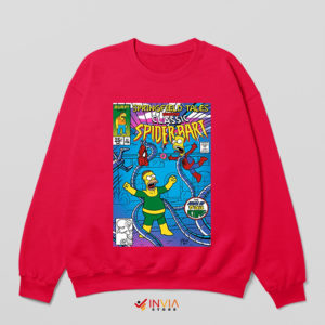 No Way Home Bart Springfield Red Sweatshirt