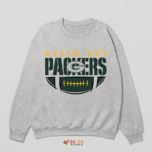 Packers Merch Green Bay City Sport Grey Sweatshirt