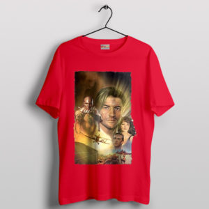 Paint Poster Mummy Movie 1999 Red T-Shirt