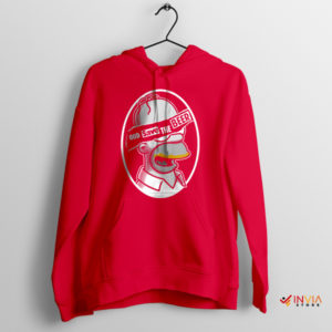 Parody God Save the Queen Homer Red Hoodie
