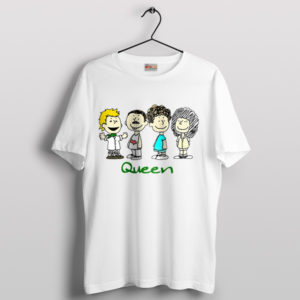 Peanuts Funny Members of Queen T-Shirt