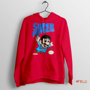 Pepperland Song Super Mario Run Red Hoodie