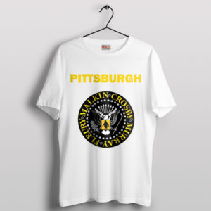 Pittsburgh Penguins Ramones Symbol White T-Shirt