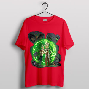 Pokemon Ash Ketchum Rick Morty T-Shirt