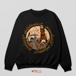 Portal Rick Morty LOTR World Sweatshirt