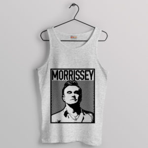 Poster Fan Art Morrissey Tour Sport Grey Tank Top