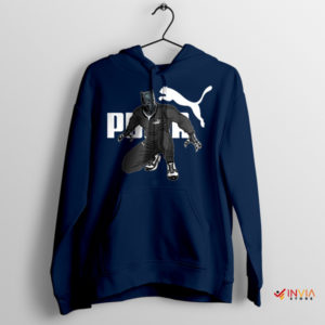 Puma Running Wakanda Forever Movie Navy Hoodie