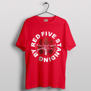 RHCP Logo Rogue One Red Five Red T-Shirt