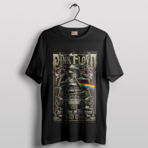 Rainbow Theater Pink Floyd The Wall Black T-Shirt