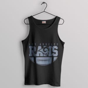 Rams Superbowl Merch Fan Art Black Tank Top