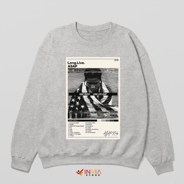 Ranking Every Track Long Live Asap Sport Grey Sweatshirt