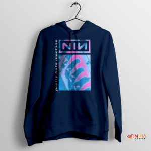 Remasterd Nine Inch Nails Pretty Hate Machine Navy Hoodie