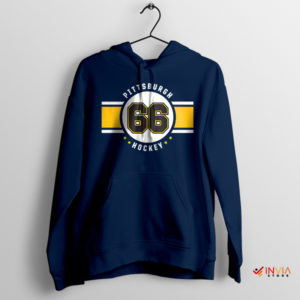 Retro 68 Pittsburgh Penguins Gear Navy Hoodie