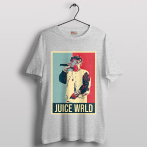 Retro Juice Wrld Legends Never Die Sport Grey T-Shirt